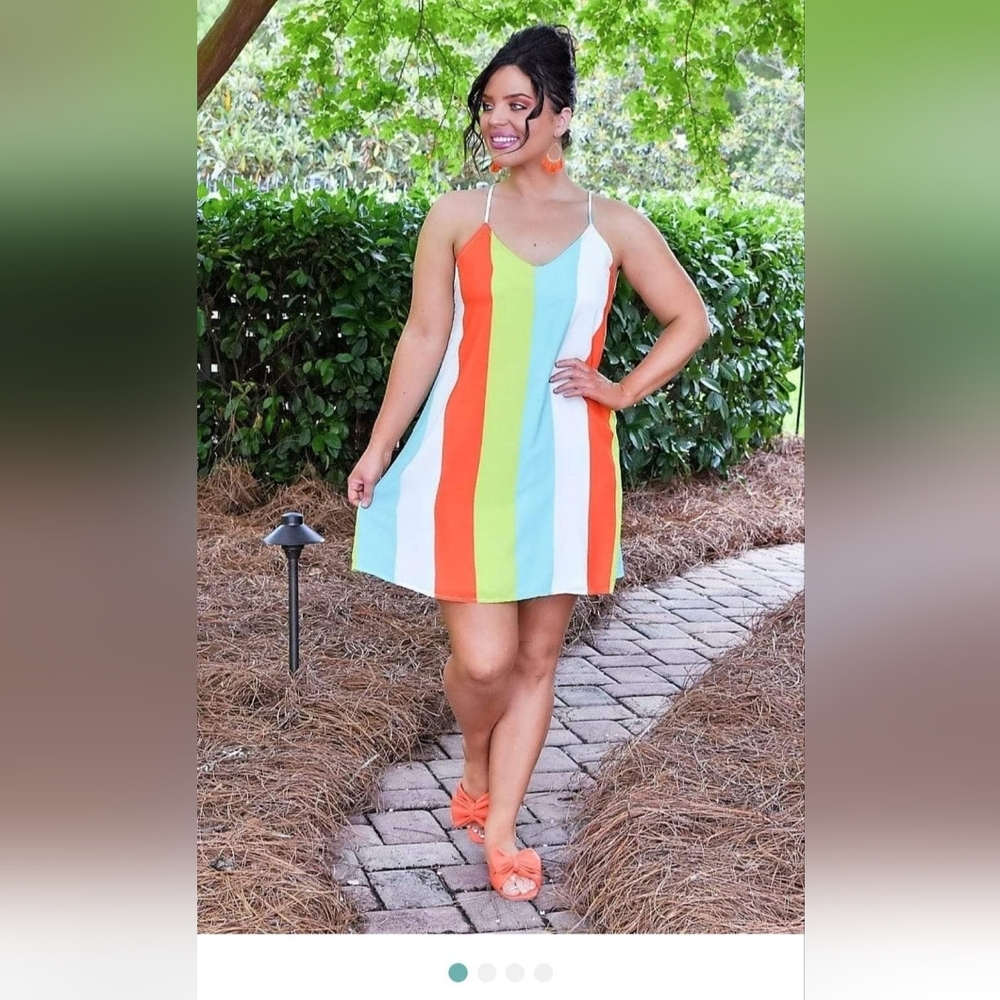 Hey yall 📣📣📣 have this dress in a 2x this label runs a size smaller